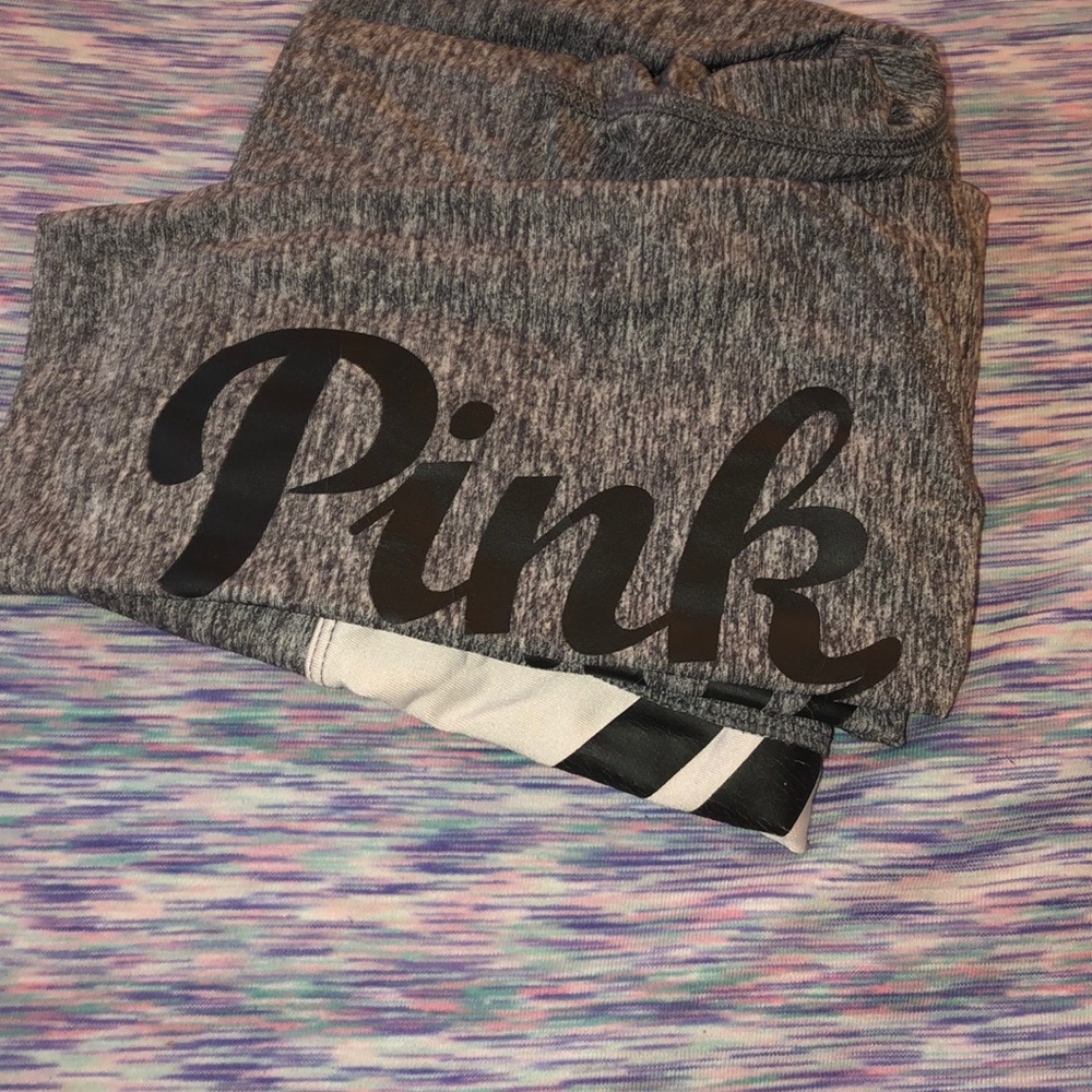Grey PINK leggings